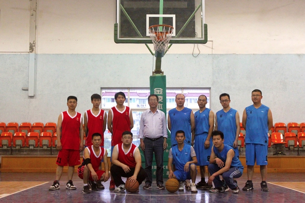 浙江中立建設(shè)有限公司工會活動—藍(lán)球比賽