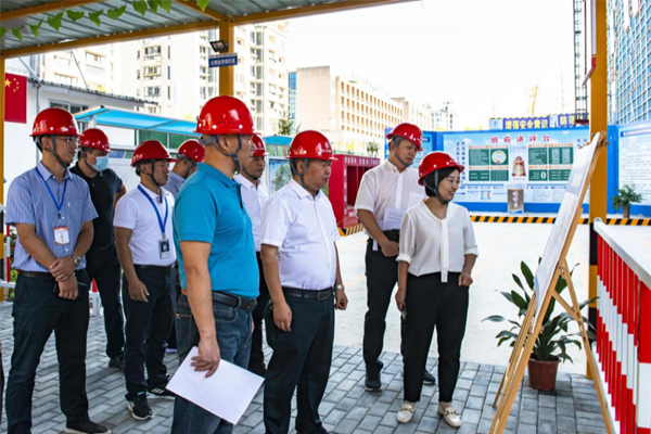 蓮都區(qū)2022年質(zhì)量月活動(dòng)暨“樣板引路，全面提升質(zhì)量安全水平”現(xiàn)場(chǎng)觀摩會(huì)在浙江中立建設(shè)承建項(xiàng)目召開